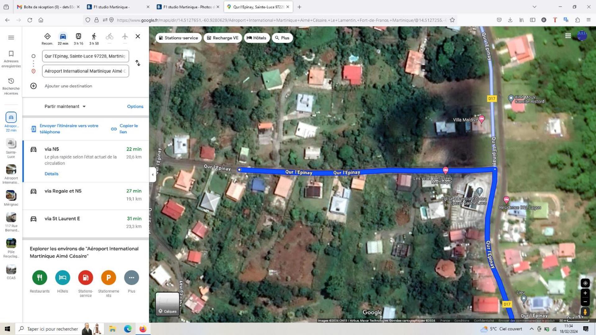 F1 Studio Martinique Guinee-Fleury Ngoại thất bức ảnh